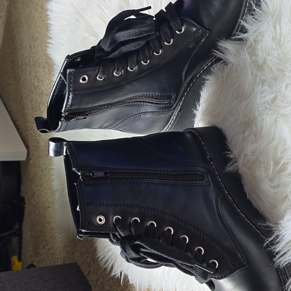 Repose womens combat boots - Picture 4 of 5